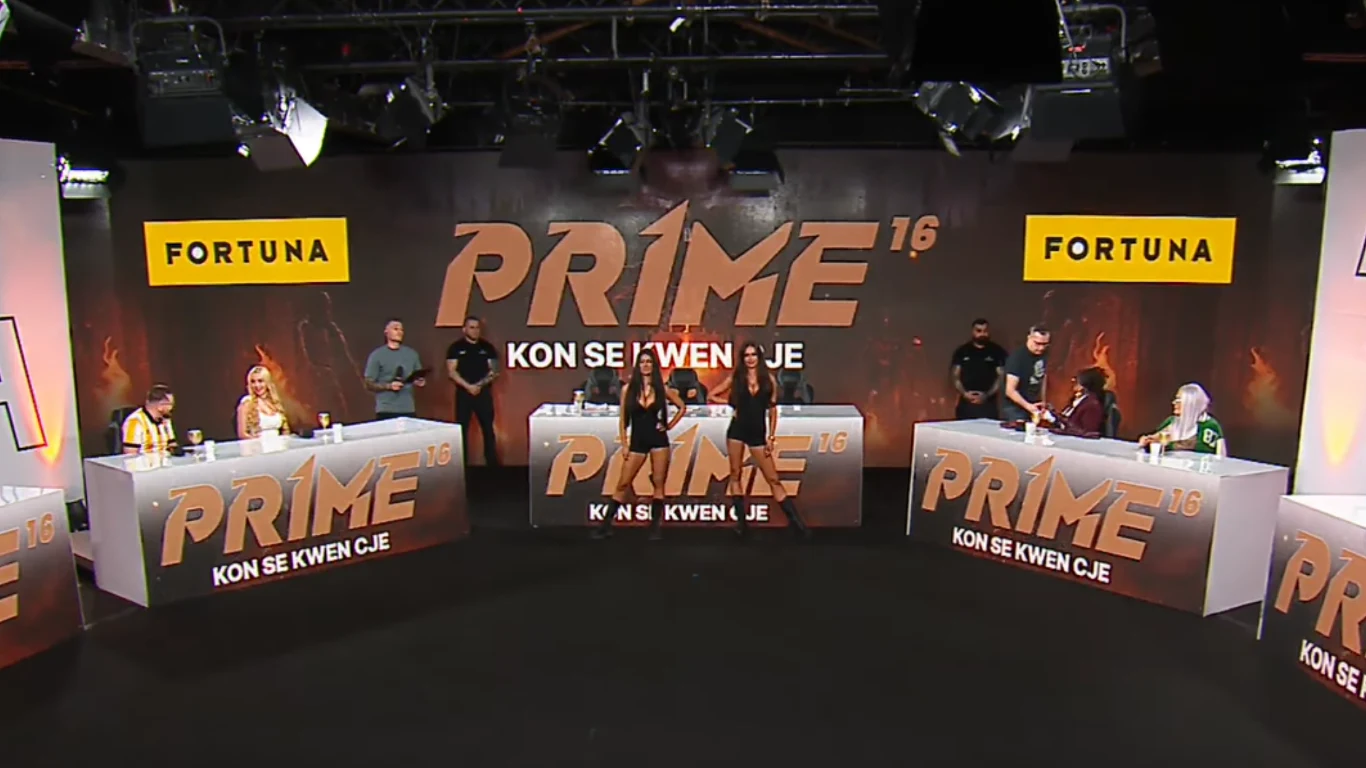Gala Prime MMA 16: Kon se kwen cje - karta walk i wyniki